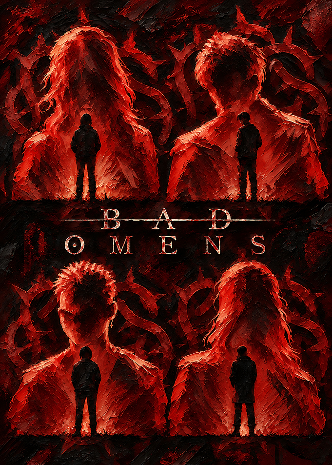 Bad Omens Band Poster Art