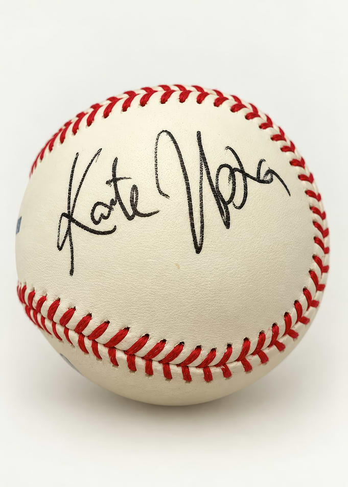 Kate Upton Autographed Baseball