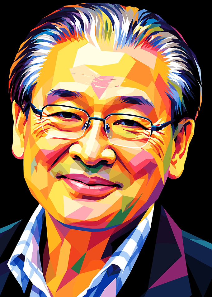 WPAP Pop Art Portrait of Man