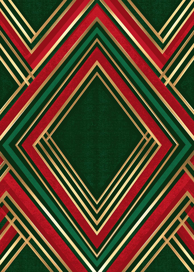 Art Deco Geometric Pattern