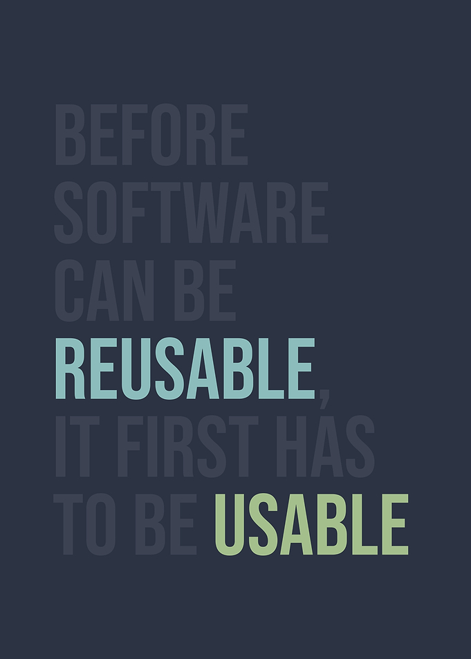 Software Usability Inspirational Poster