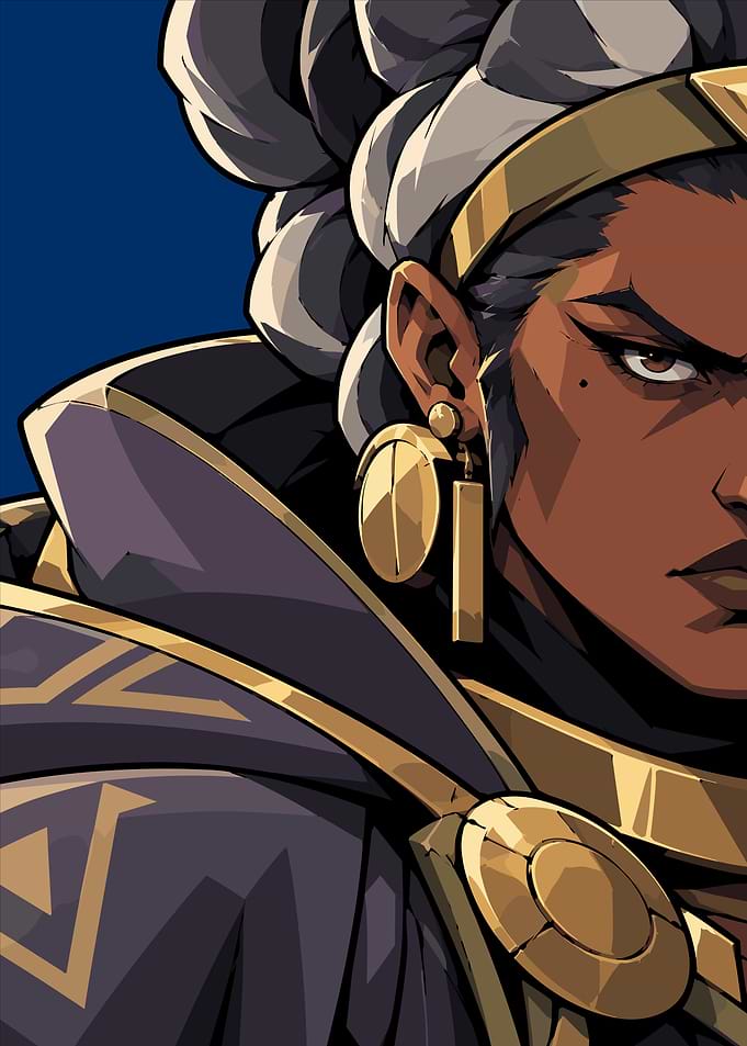Demeter Portrait from Hades Game