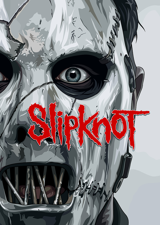 Slipknot Mask Graphic Art