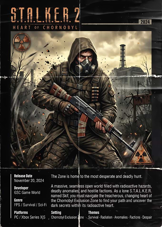 S.T.A.L.K.E.R. 2 Heart of Chornobyl Poster