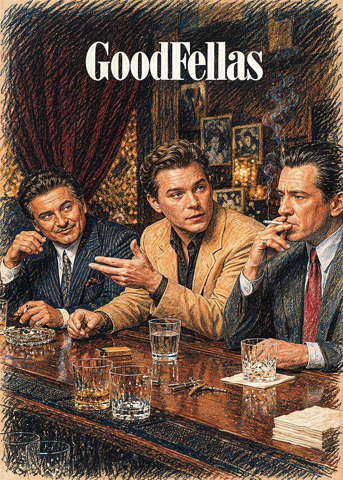 Goodfellas Movie Poster Art
