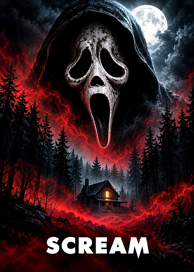 Scream Movie Poster Horror Art