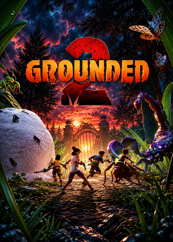 Grounded 2 Video Game Poster