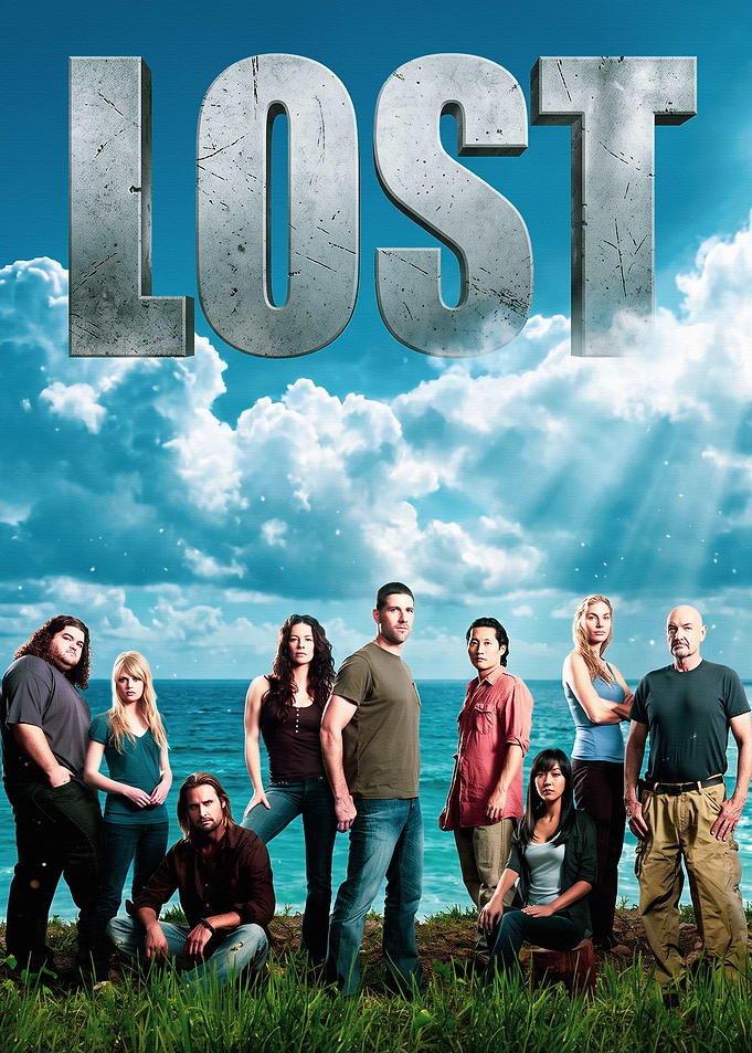 Lost TV Series Cast Poster