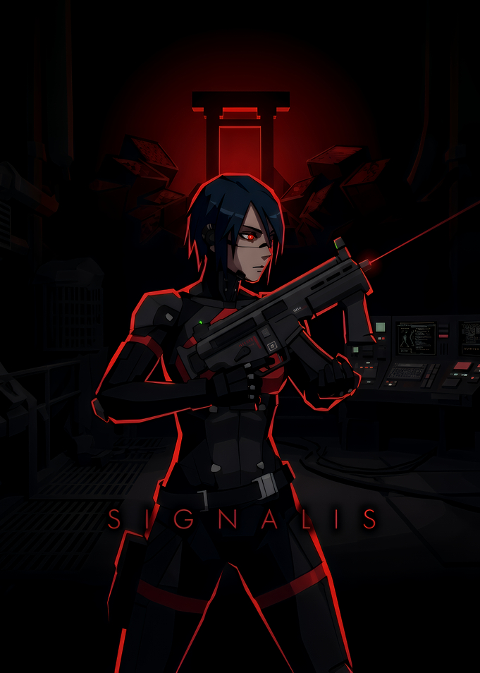 Signalis Elster Character Art