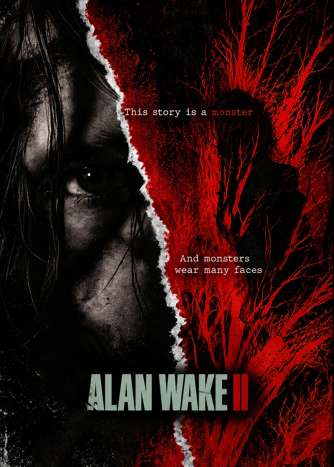 Alan Wake 2 Promotional Poster