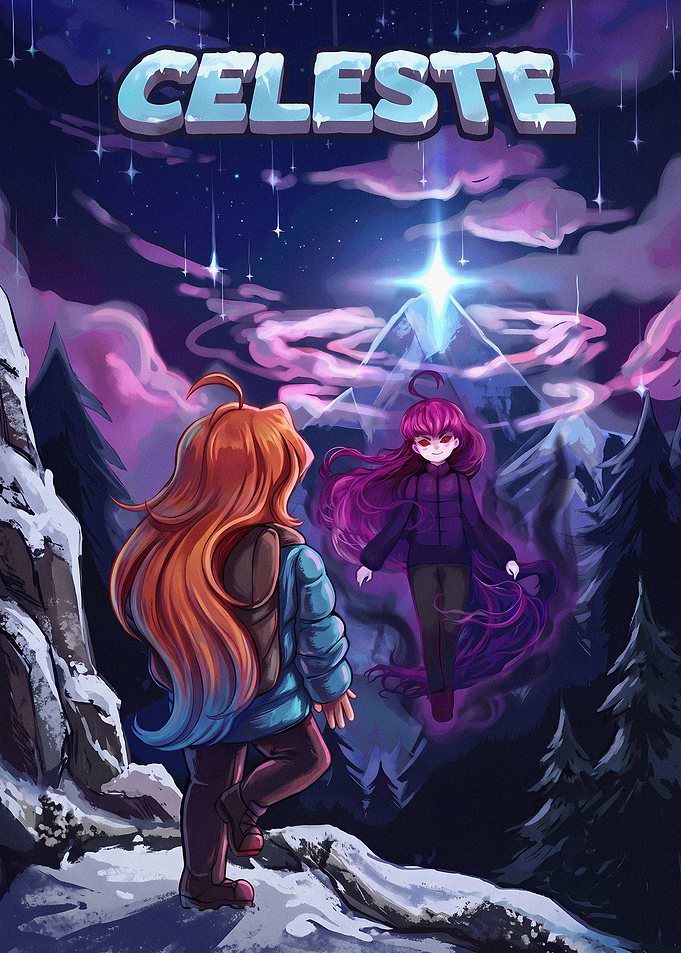 Celeste Game Poster Art