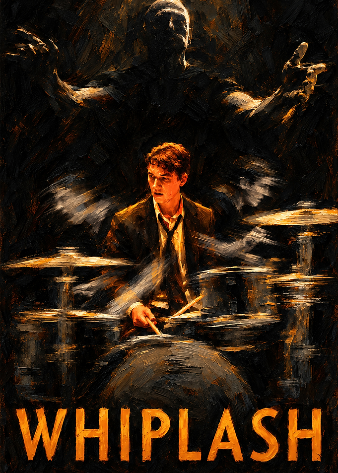 Whiplash Movie Poster Art