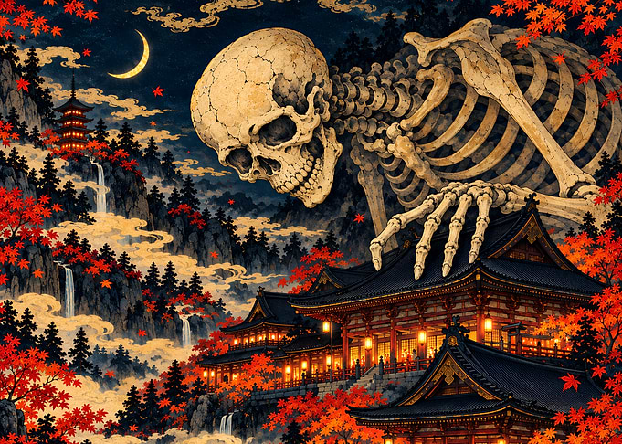Gashadokuro — The Silent Giant of Autumn