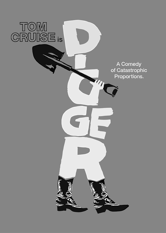 Tom Cruise Digger Movie Poster