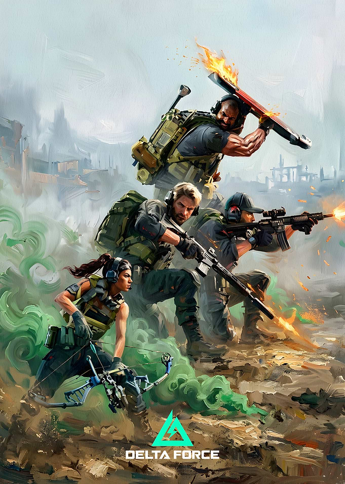Delta Force Game Key Art