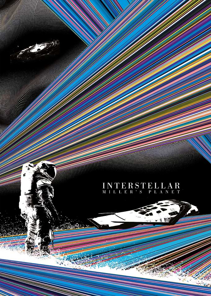 Interstellar Miller's Planet Poster