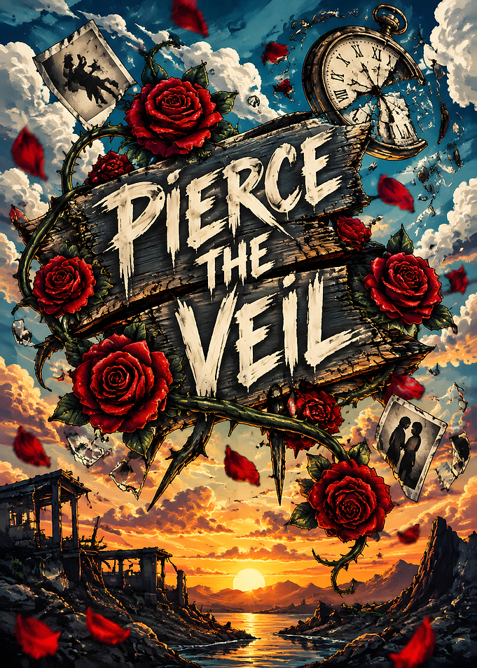 Pierce The Veil Band Art Poster