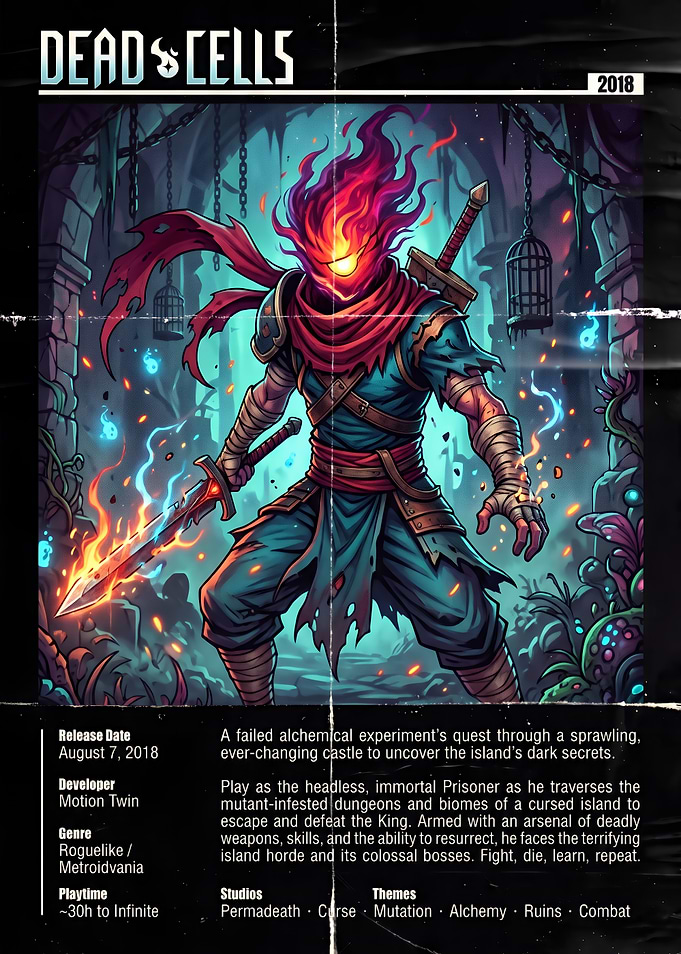 Dead Cells Game Poster
