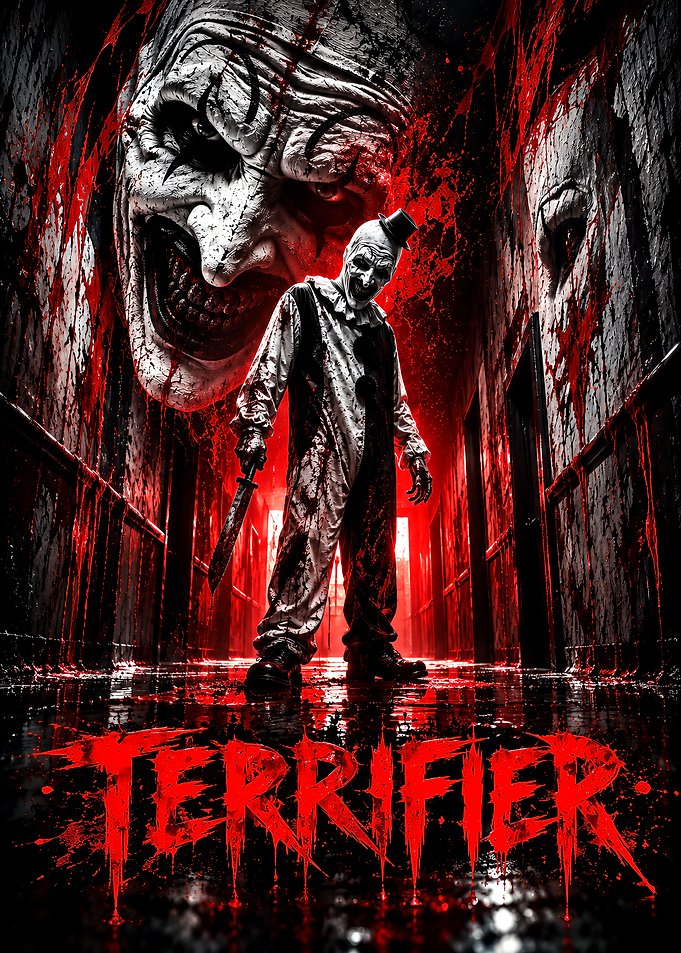Terrifier Art the Clown Poster