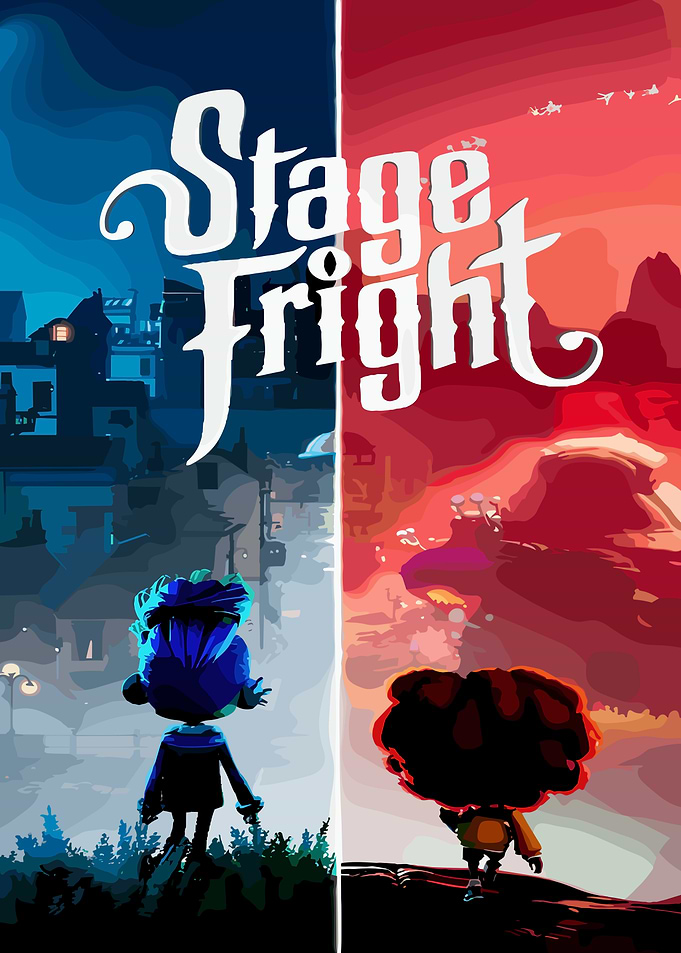 Stage Fright Split Screen Poster