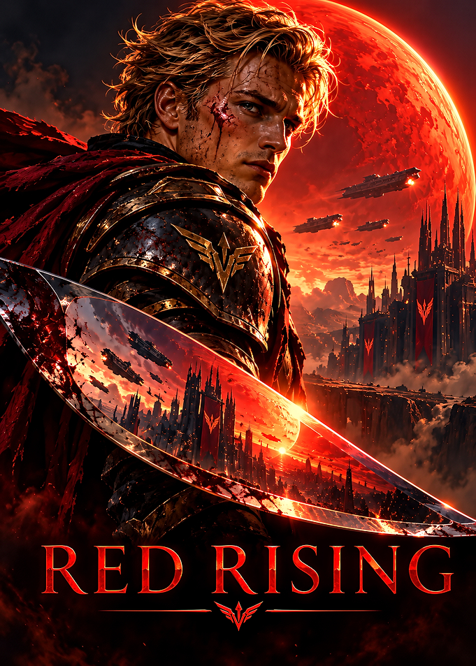 Red Rising Darrow O'Lykos Poster