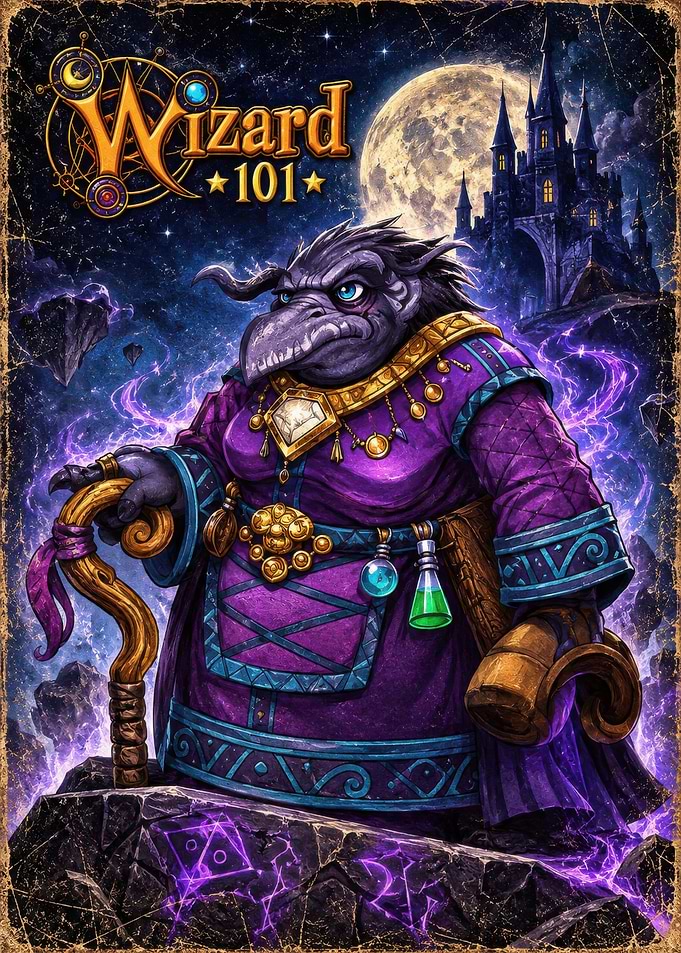 Wizard101 Morganthe Character Art