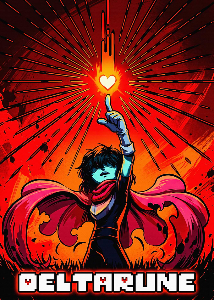 Deltarune Game Art
