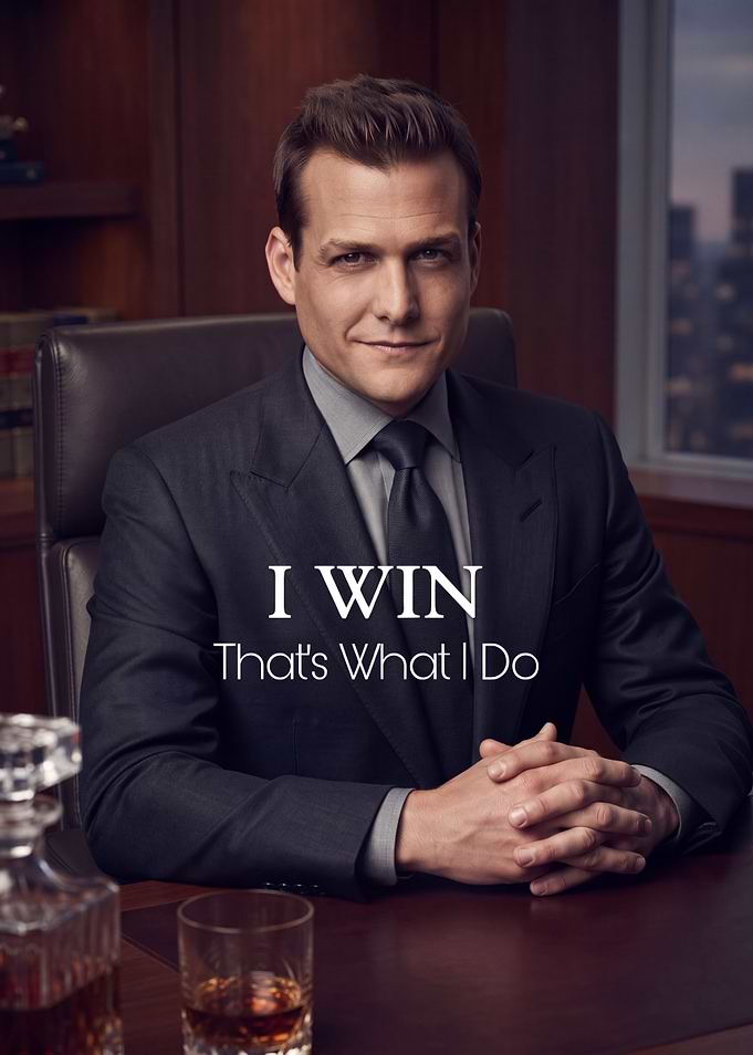 Harvey Specter Suits Inspirational Poster