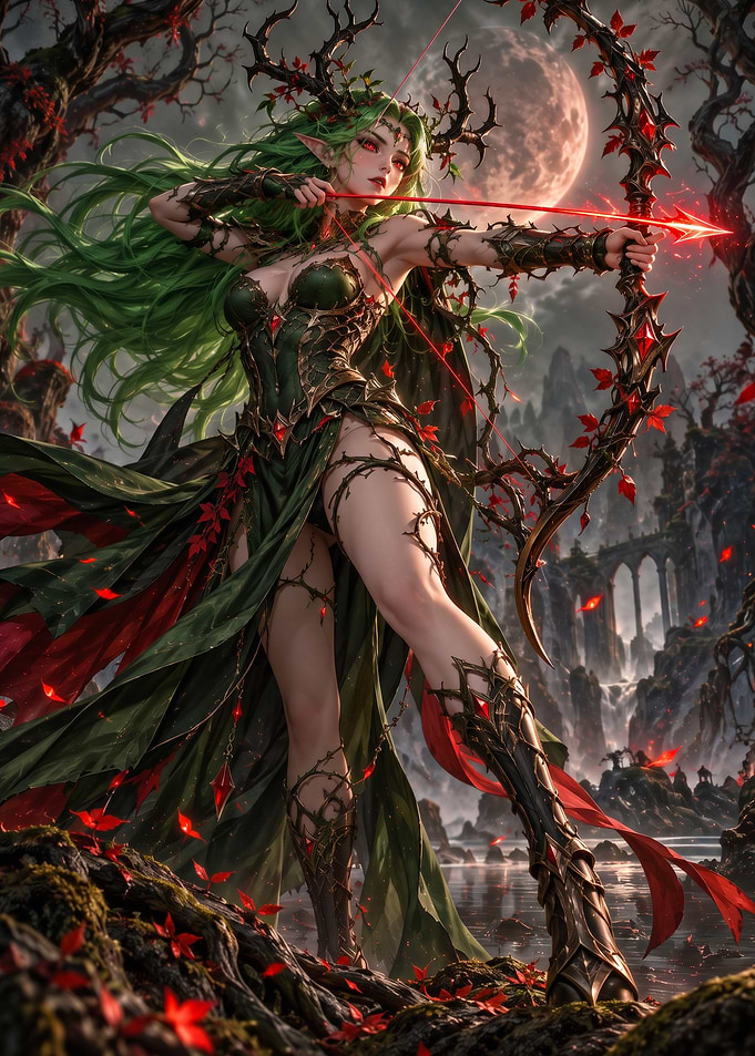 Dark Forest Elf Archer