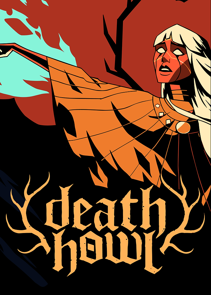 Death Howl Fantasy Poster Art