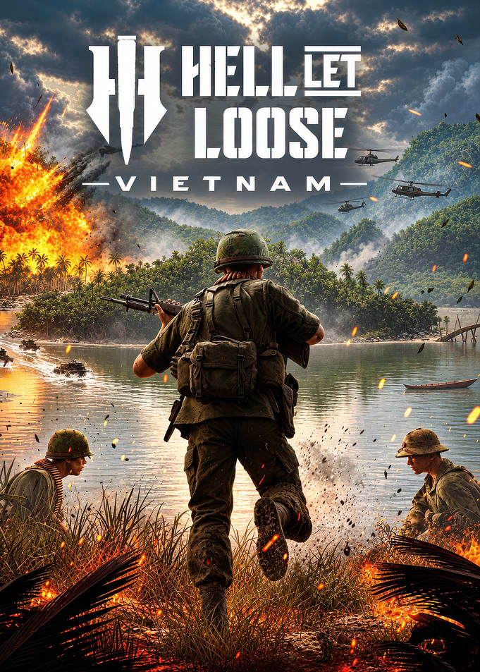 Hell Let Loose Vietnam War Poster