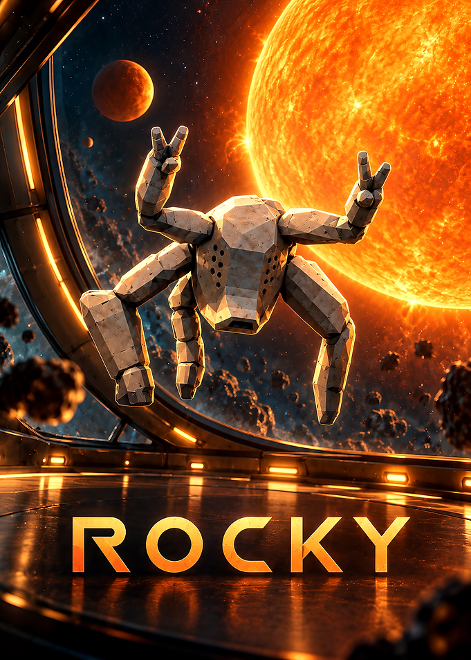 Rocky the Eridian Space Creature