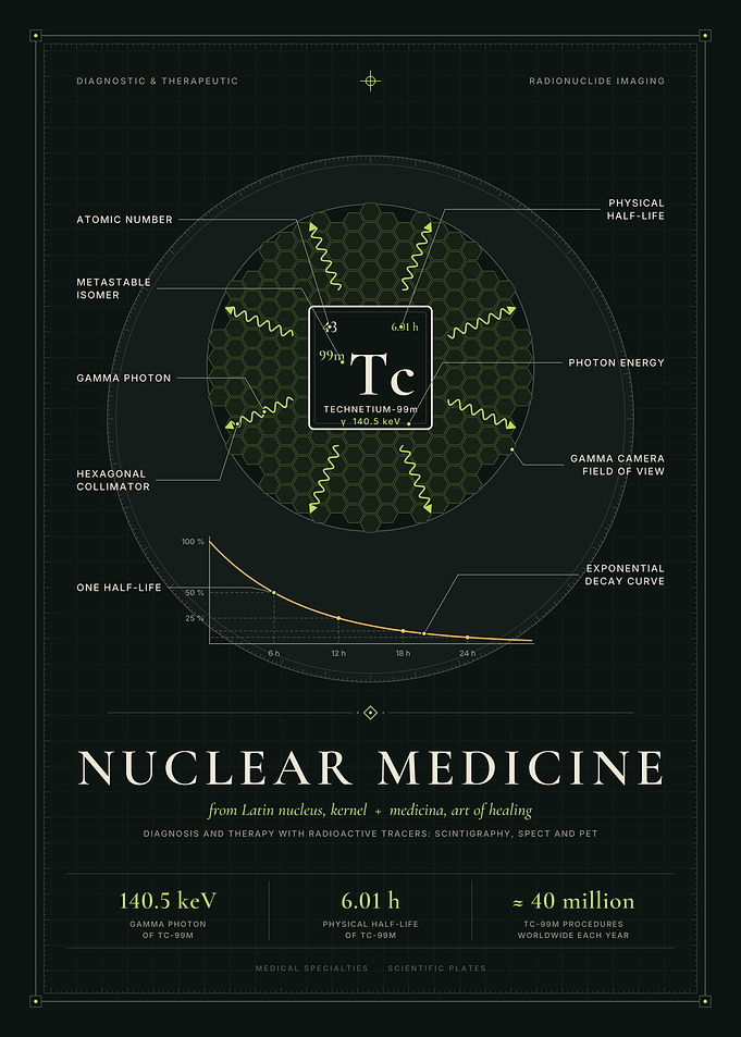 Nuclear Medicine – Technetium-99m Isotope & Gamma Decay
