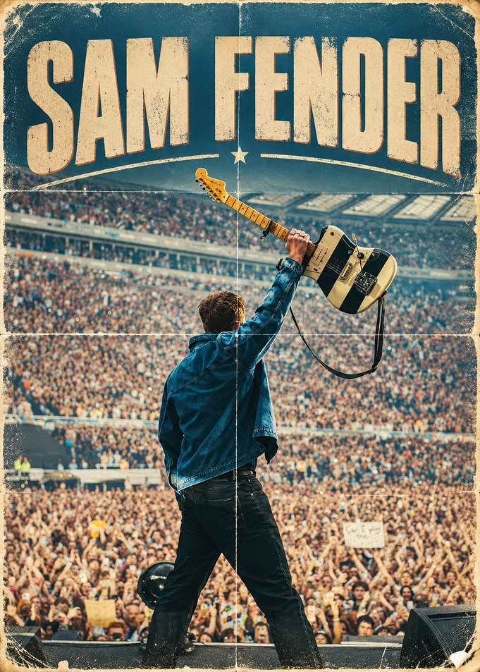 Sam Fender Live Concert Poster