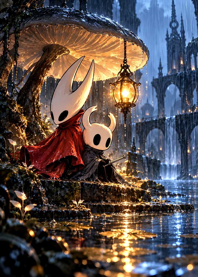 Hornet and The Knight Resting