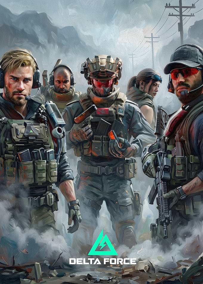 Delta Force Game Squad Poster