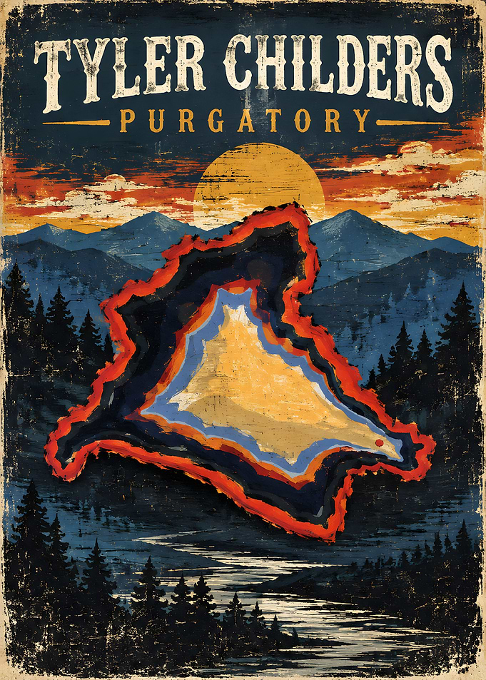 Tyler Childers Purgatory Album Art Poster