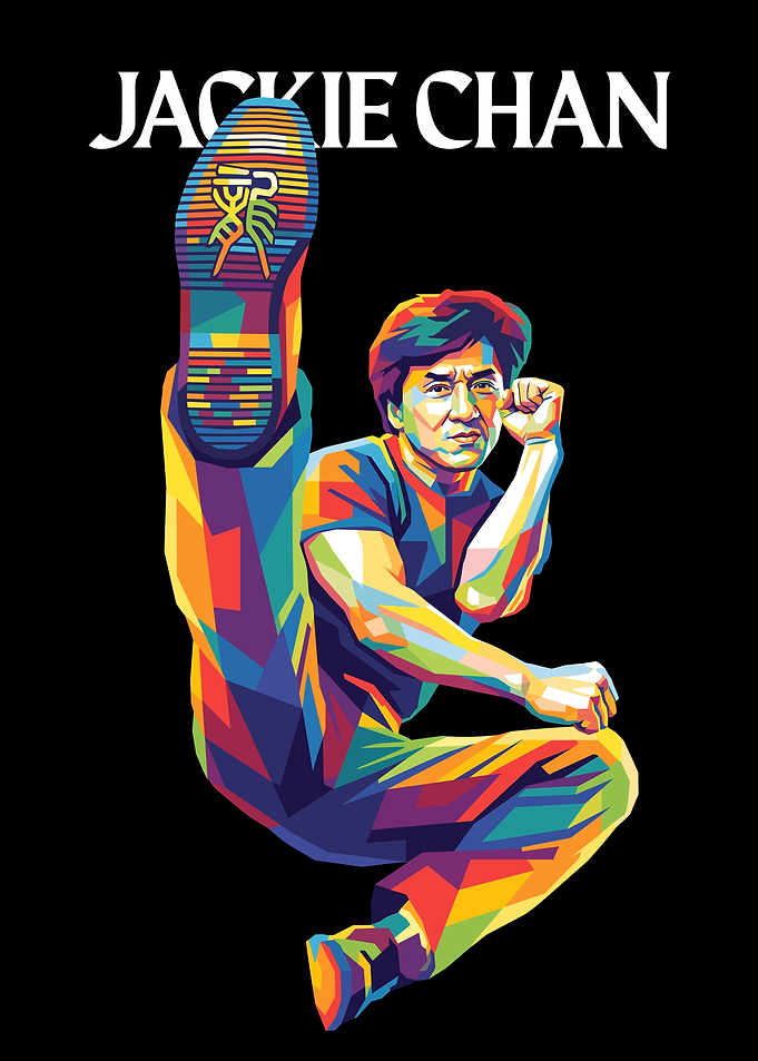 Jackie Chan Pop Art