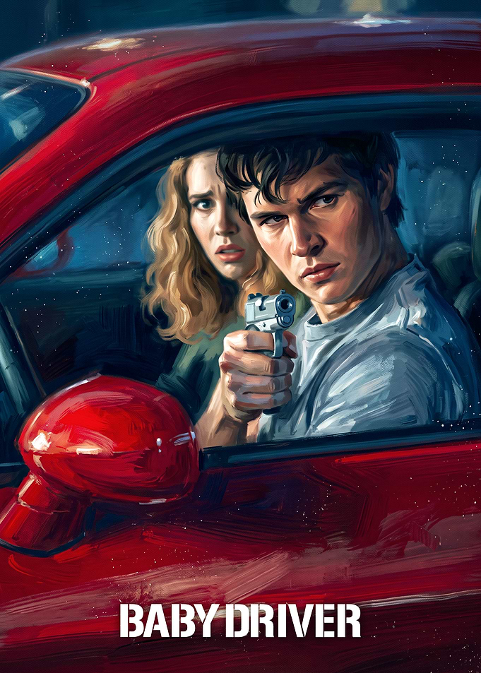 Baby Driver Movie Poster Art