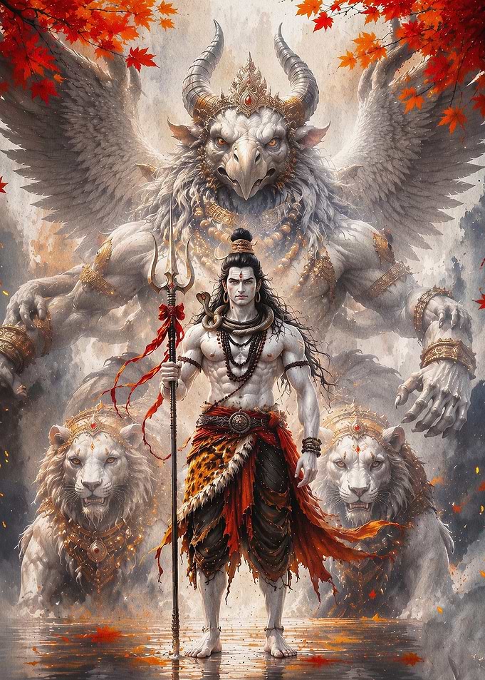 Shiva Divine Monster Epic Art