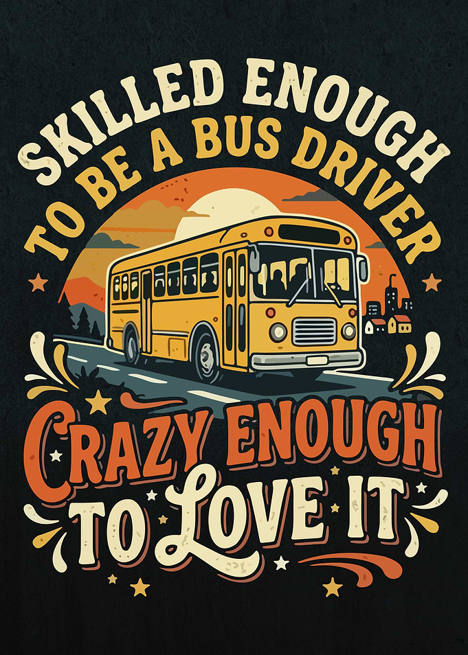 Skilled Enough Bus Driver