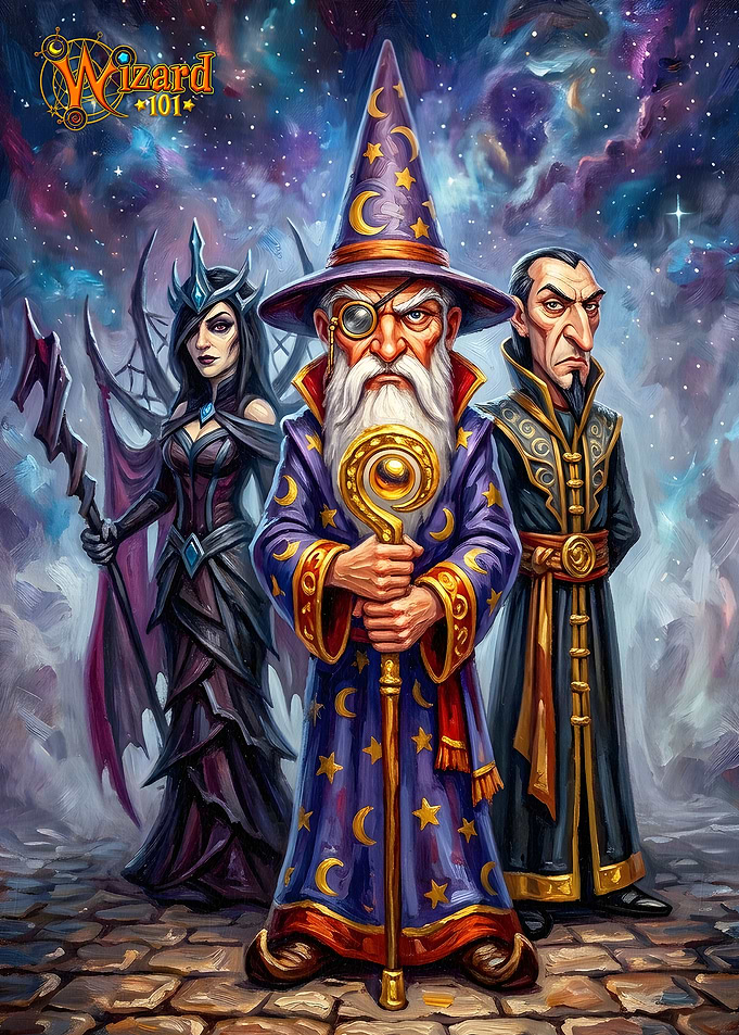 Wizard101 Characters Art