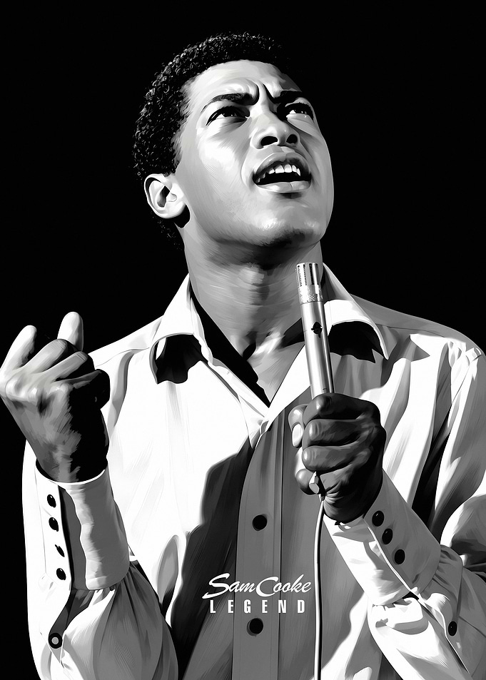 Sam Cooke Legend Portrait