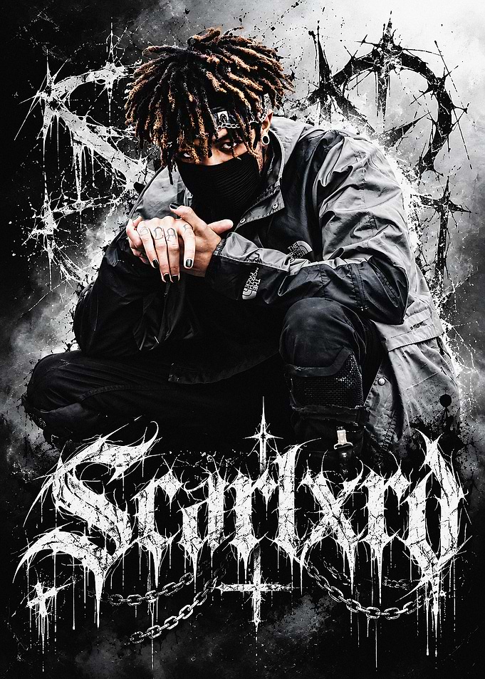 Scarlxrd Dark Aesthetic Poster