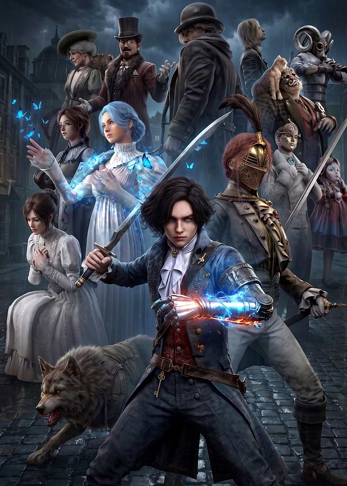 Lies of P game character ensemble