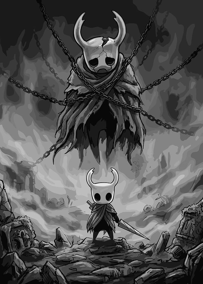 Hollow Knight and The Hollow Knight