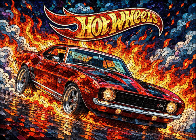 Hot Wheels Mosaic Camaro Z/28