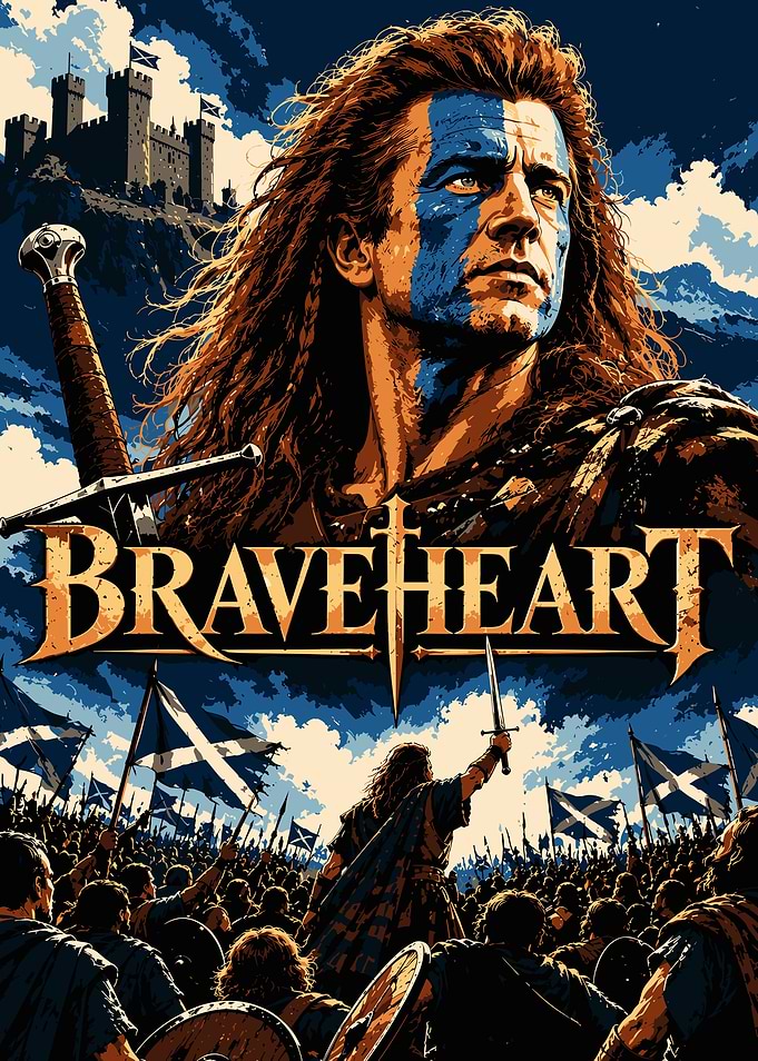 Braveheart Movie Poster Art