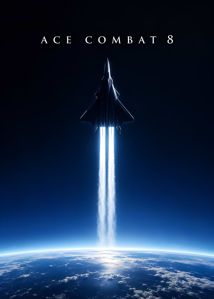 Ace Combat 8 Fighter Jet Poster
