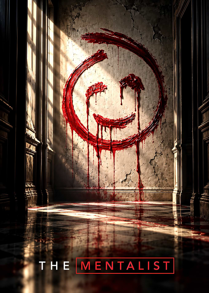 The Mentalist Red John Smiley Poster